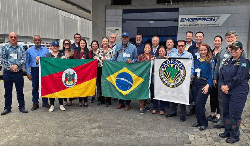 COMITIVA DA ADESG/RS VISITA ESTALEIRO E ACOMPANHA CONSTRUÇÃO DAS FRAGATAS DA MARINHA