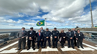 MARINHA DO BRASIL RECEBE COMITIVA DA ADESG/RS NO GRUPAMENTO DE PATRULHA NAVAL DO SUL